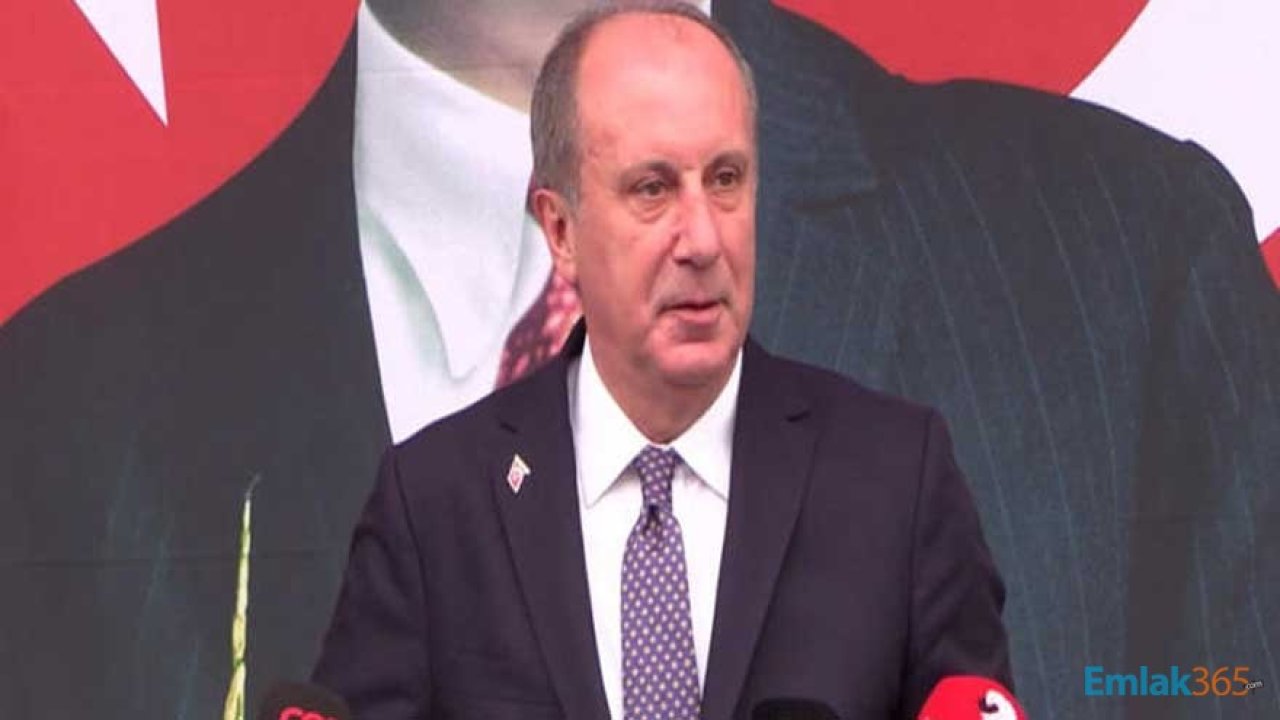 SON DAKİKA! Muharrem İnce Açıkladı, CHP'den Neden İstifa Etti?