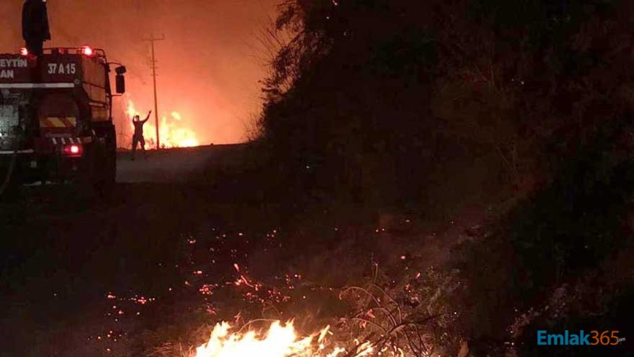 Kastamonu'nun Abana İlçesinde Orman Yangını Nedeniyle 2 Köy ve 1 Mahalle Boşaltıldı!