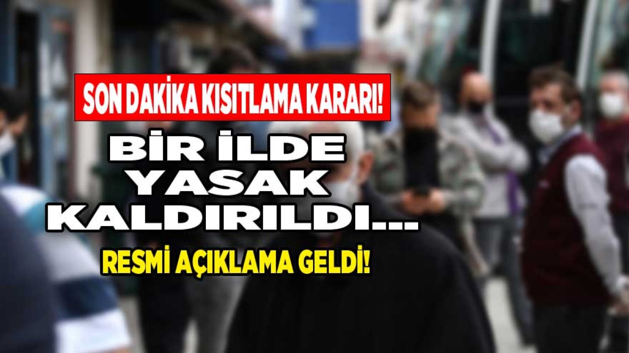 Flaş Kısıtlama Kararı! Bursa'da 65 Yaş Üstü Ulaşım Yasağı Kaldırıldı