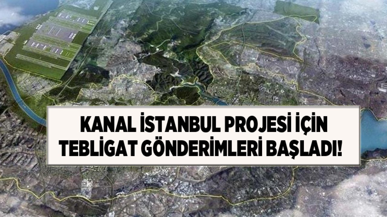 Kanal İstanbul Projesi İçin Arnavutköy'de Tebligat Gönderimi Başladığı İddia Edildi