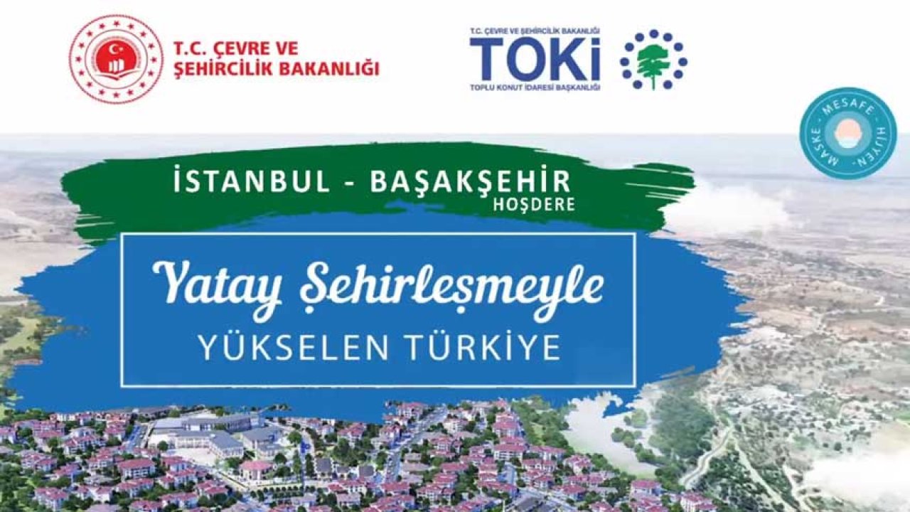 TOKİ İstanbul Başakşehir Hoşdere Kat Belirleme Kura Çekilişi Yapıldı!