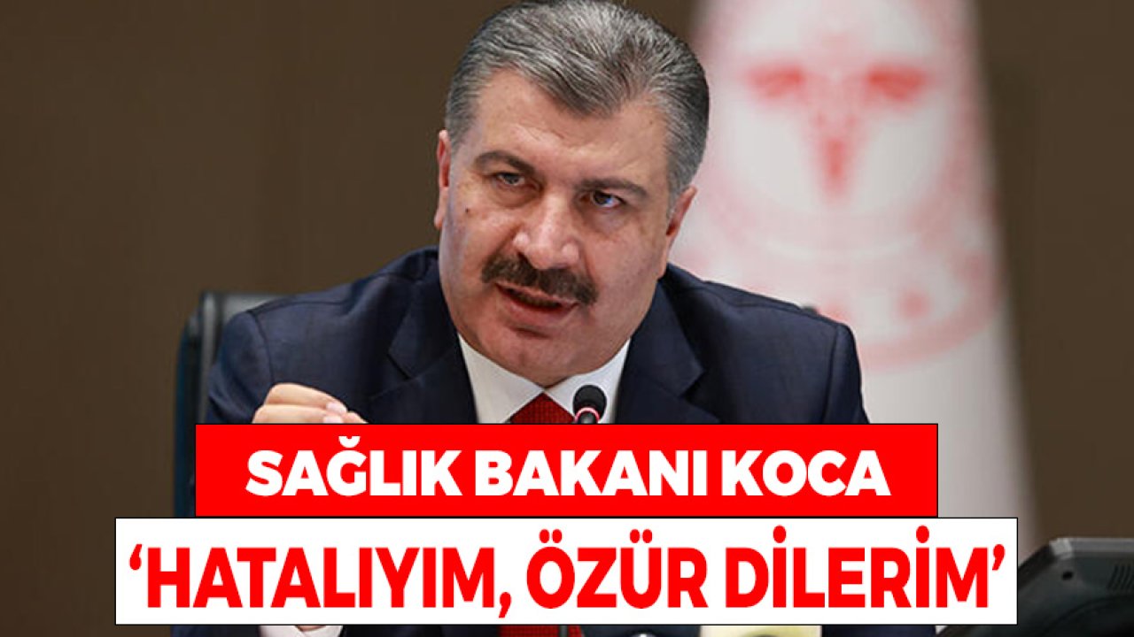 Sağlık Bakanı Koca Cenaze Töreni Kararında Hatalı Olduğunu Söyledi Özür Diledi