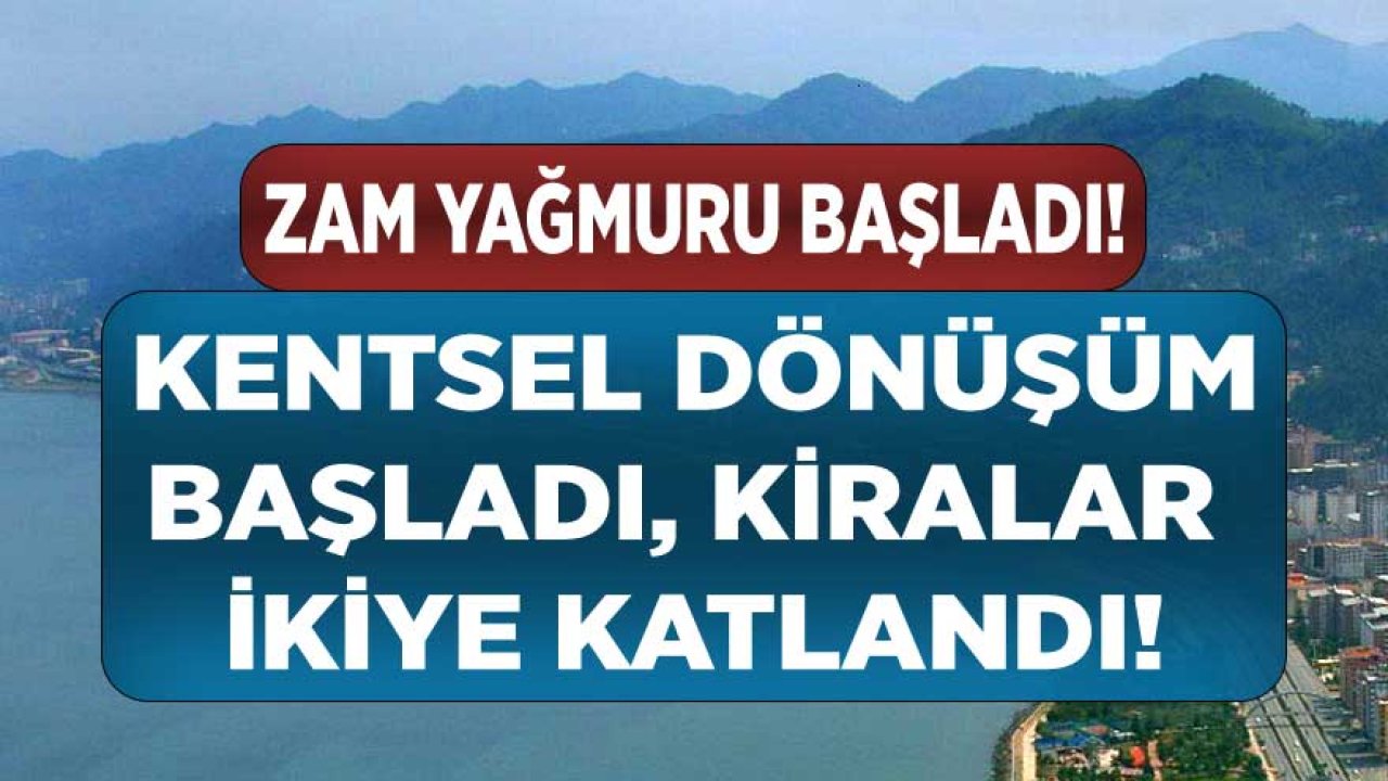 Kentsel Dönüşüm Kiraları Uçurdu!