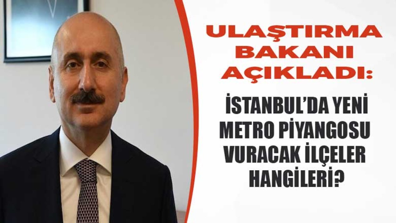 Bu İlçelere Metro Piyangosu Vuracak: İstanbul'a 2 Yeni Raylı Sistem Hattı Müjdesi Geldi!