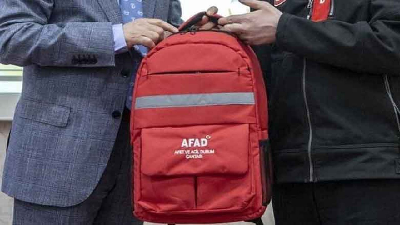 AFAD Açıkladı: Acil Durum ve Deprem Çantasında Neler Olmalı?