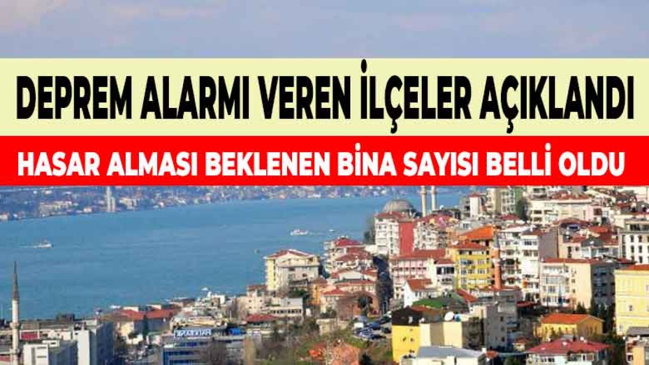 Beklenen Olası İstanbul Depremi İle En Çok Etkilenecek İlçeler Açıklandı!