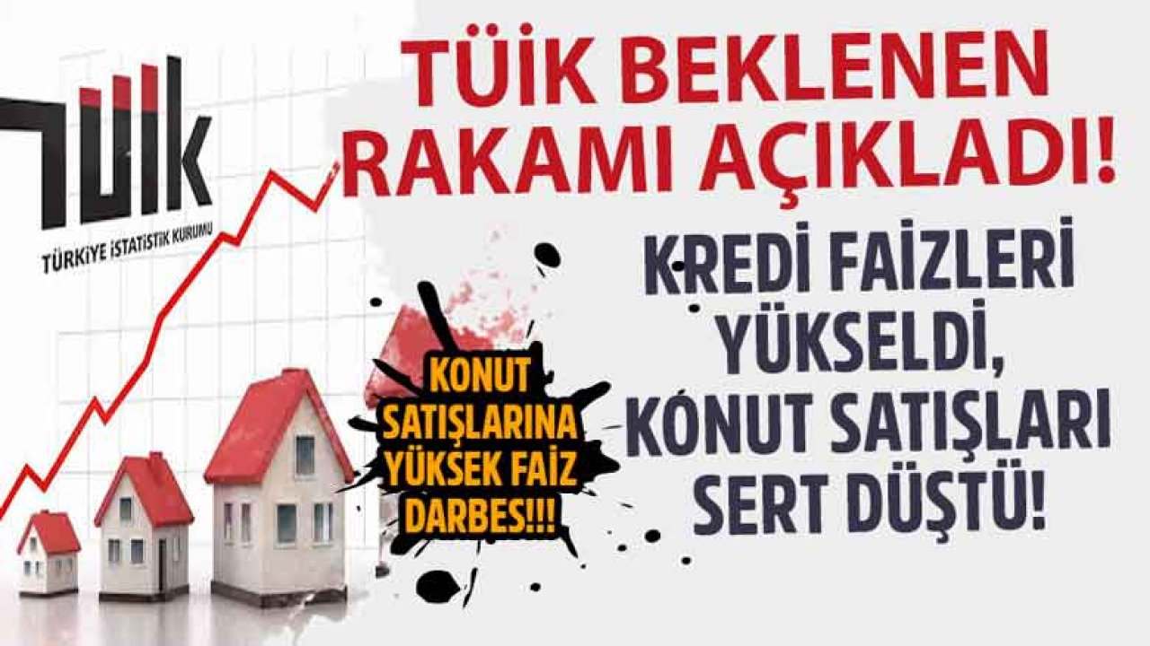 TÜİK Konut Satış İstatistikleri Mart 2021 Raporu Yayımlandı! Ev Satışları Sert Düştü