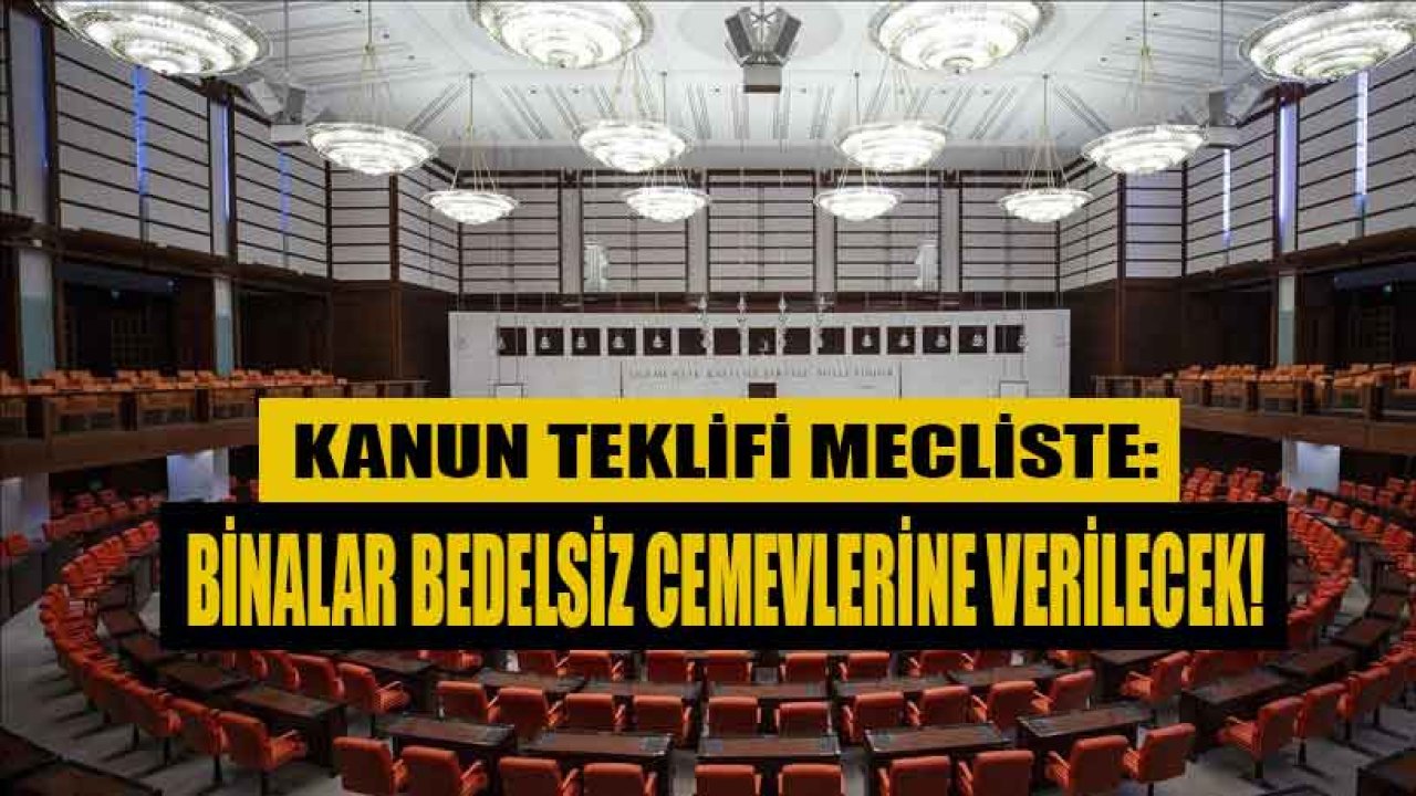 Cemevleri Mülkiyet Hakkı İçin Kanun Teklifi Mecliste: Binalar Bedelsiz Olarak Verilecek!