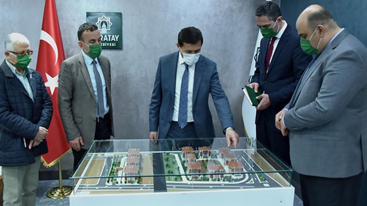 Konya Karatay Belediyesi 252 Konutluk Yeni Toplu Konut Projesi Akıncı Park Evlerini Tanıttı