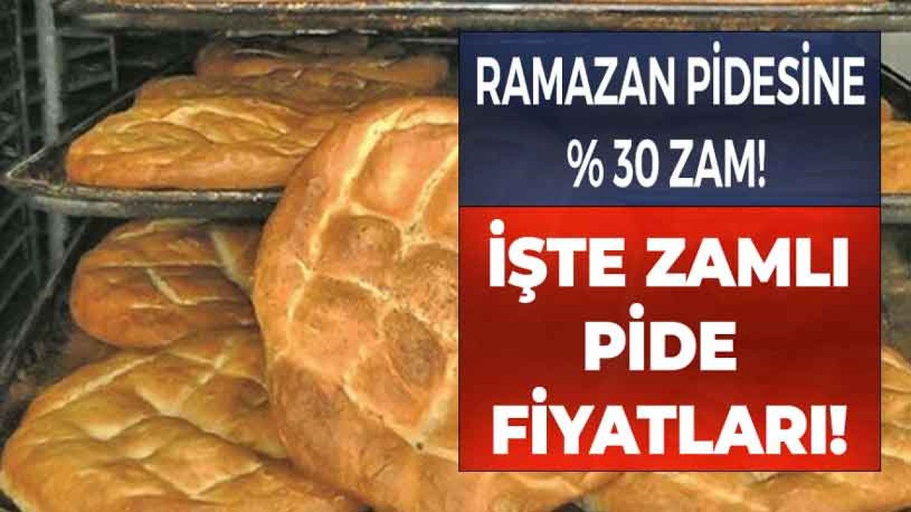 İstanbul'da Ramazan Pidesi Fiyatları Açıklandı! 2021 Yılında Pide Alanlar Ne Kadar, Kaç Lira Ödeyecek?