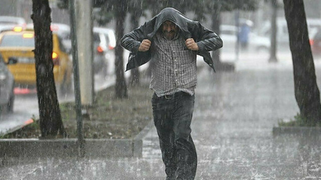 Meteoroloji Bölge Bölge Hava Durumu Raporunu Yayınlayarak Sağanak Yağmur Ve Fırtına Tahmini Yaptı