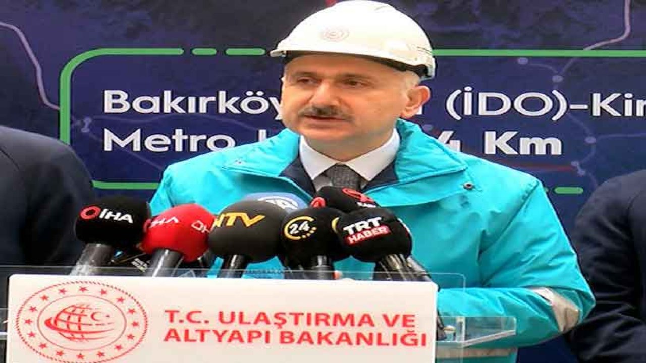 Ulaştırma Bakanı Açıkladı: Bakırköy Bahçelievler Kirazlı Metrosu Ne Zaman Açılacak?