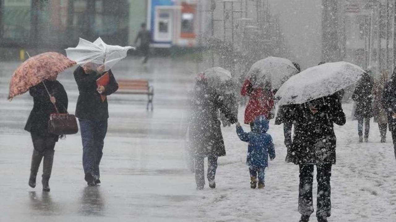 Meteoroloji Uyarılarla Günlük Hava Durumunu Açıkladı! Yağmur, Sağanak Ve Kar Tahminleri