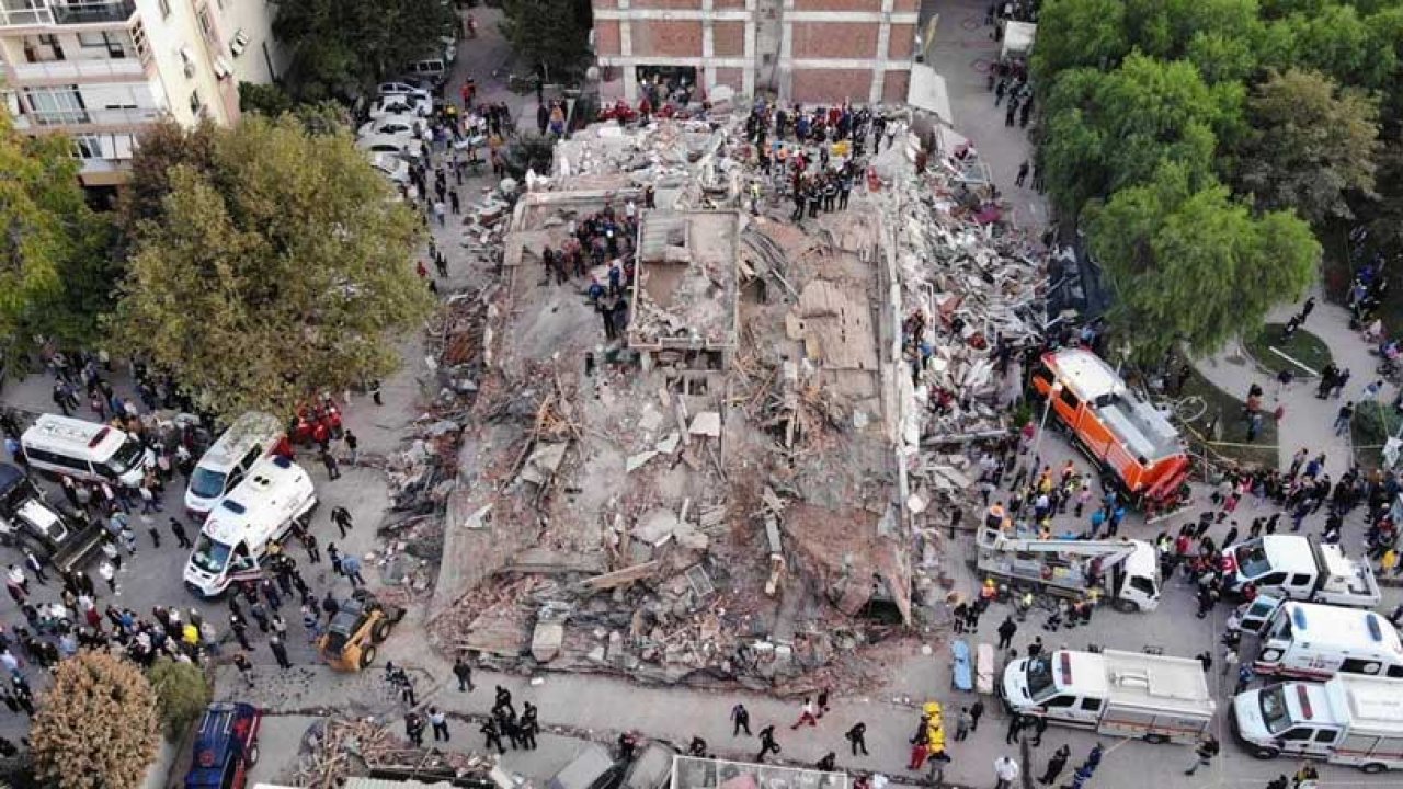 İzmir Depremi İle Hasar Gören Evler 7 Gün İçinde Boşaltılacak!