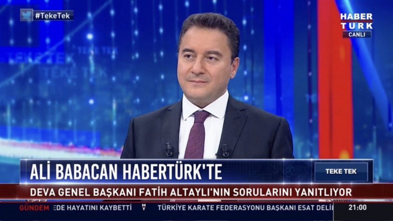 2014'te Kanal İstanbul Projesine Destek Veren Ali Babacan Neden Fikrini Değiştirdiğini Açıkladı