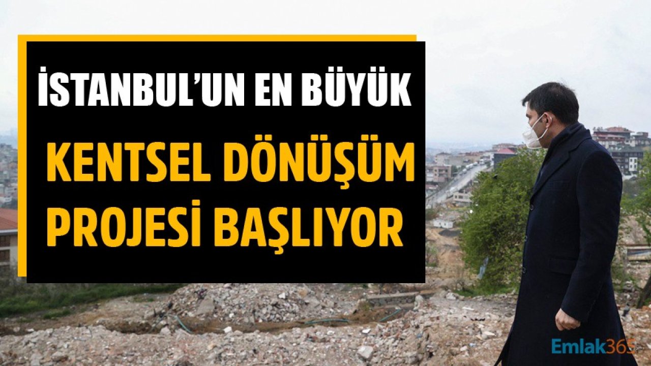 İstanbul'un En Büyük Kentsel Dönüşüm Projesi Üsküdar'da Başlıyor!