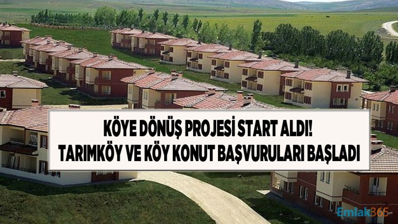 Çevre ve Şehircilik Bakanlığı'ndan Köye Dönüş Projesi! Tarımköy Uygulaması ve Köy Konut Projeleri Geliyor