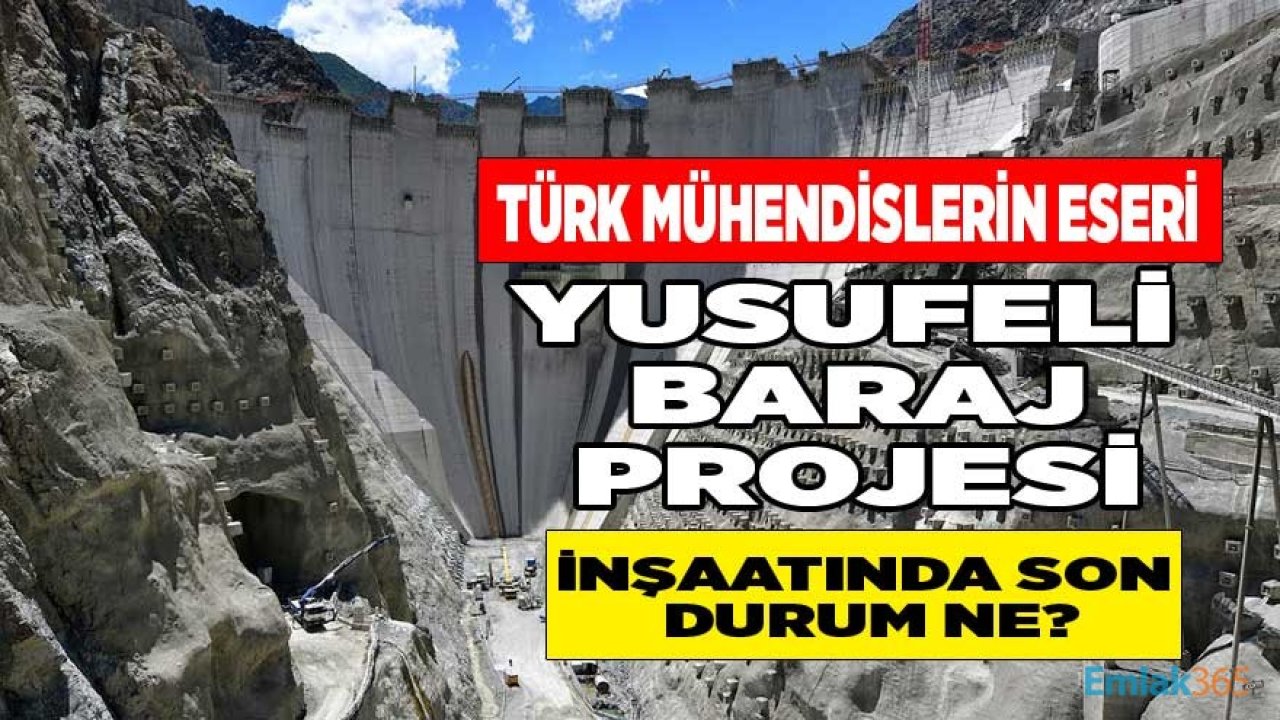 Türk Mühendis ve İşçilerin Gurur Projesi Yusufeli Barajı Son Durum: Gövde İnşaatı Bitiyor!