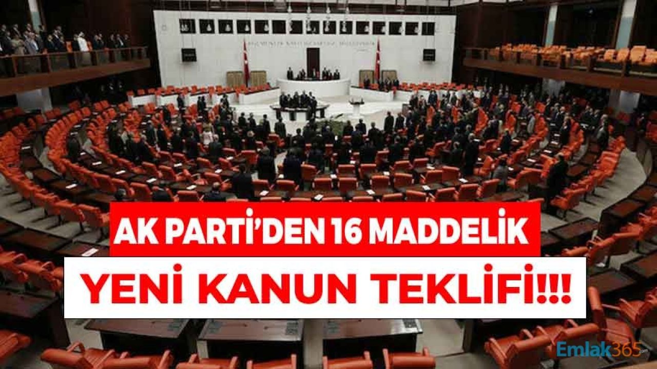 AK Parti'den Son Dakika Yeni Kanun Teklifi: Çek Düzenlemesi, Kamu Bankalarının Kredi Faiz Oranları, BES!