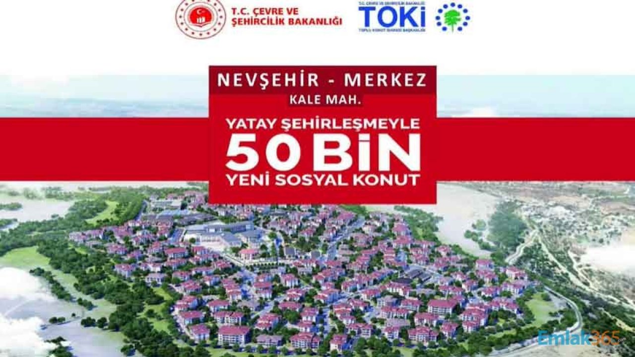 TOKİ Nevşehir Merkez Kale Mahallesi 1410 Konut Kentsel Yenileme Projesi Kura Çekilişi Sonuçları İsim Listesi 2021