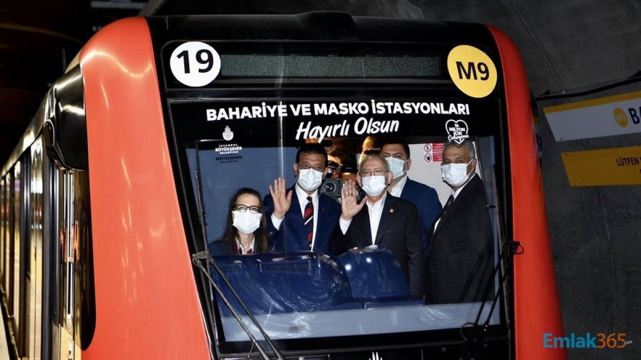 Ataköy - Olimpiyat Metro Hattı Bahariye Ve Masko İstasyonları Açıldı! Yeni Hatta Hangi İstasyonlar Var?