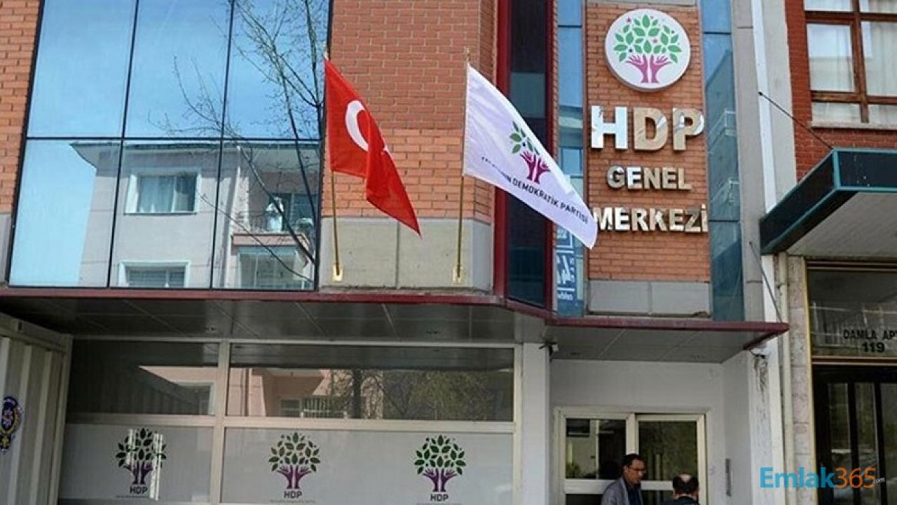 Yargıtay'dan HDP'nin Kapatılması İçin İkinci Dava! 500 HDP'liye Siyasi Yasak, Banka Hesaplarına Tedbir Talebi!