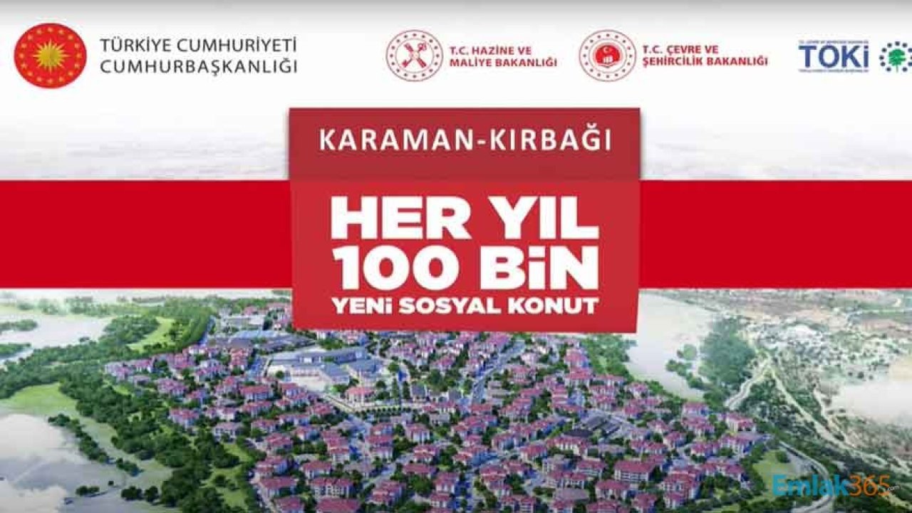 TOKİ Karaman Kırbağı Çekiliş Kura Listesi 2021 Noter Tarafından Belirlendi!