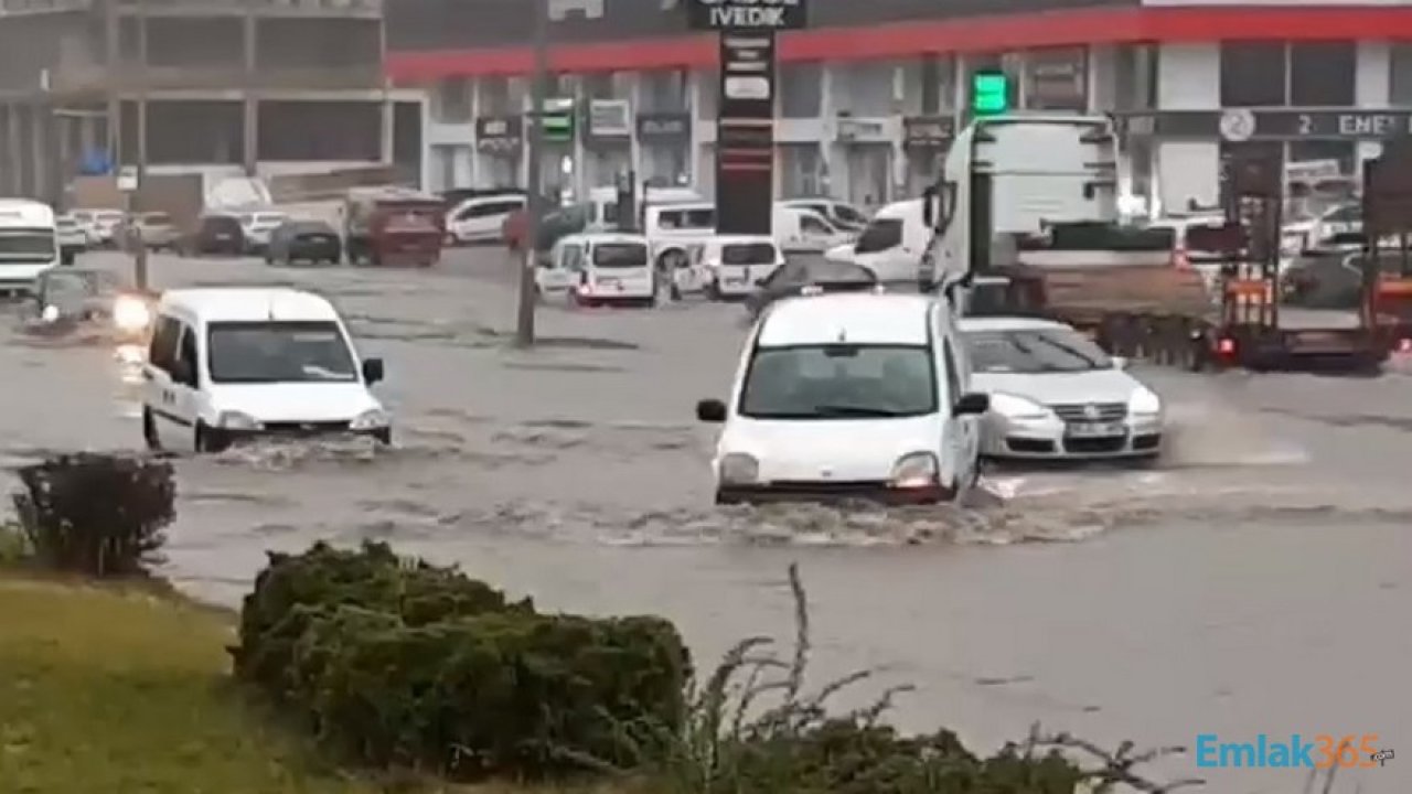 Ankara'da Kuvvetli Yağmur Su Baskınlarına Neden Oldu, Sağanak Yağışlar Ne Zaman Sona Erecek?