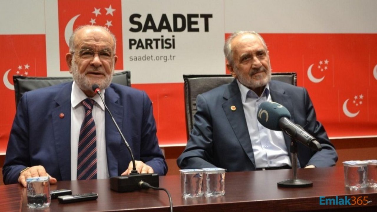 Saadet Partisi'nde İttifak Krizi! Temel Karamollaoğlu'nu Genel Başkanlıktan Düşürmek İçin Harekete Geçildi!