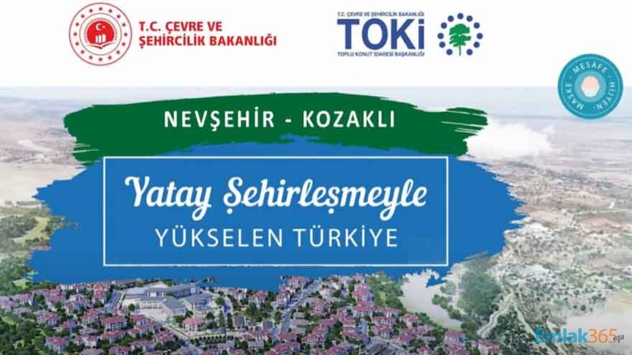 TOKİ Nevşehir Kozaklı Kura Çekilişi Sonuçları İsim Listesi 2021 Canlı Yayın İle Belirlendi!