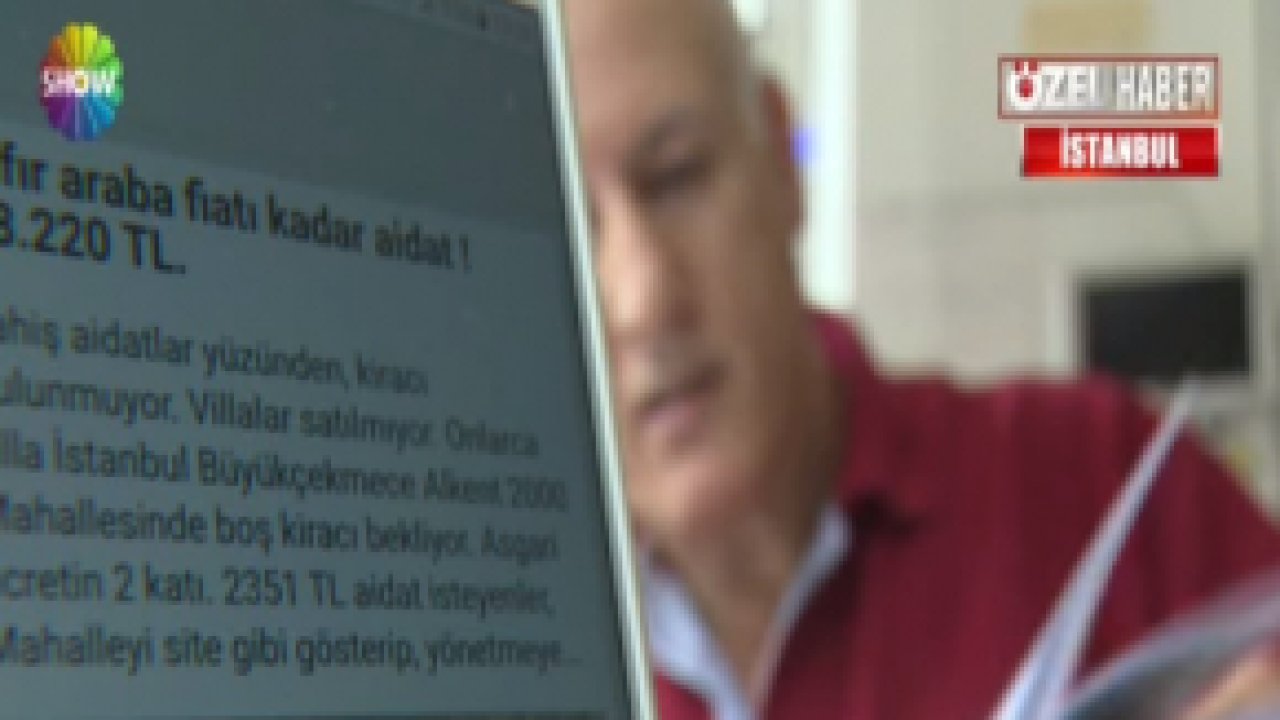 Dudak Uçuklatan Aidat parası