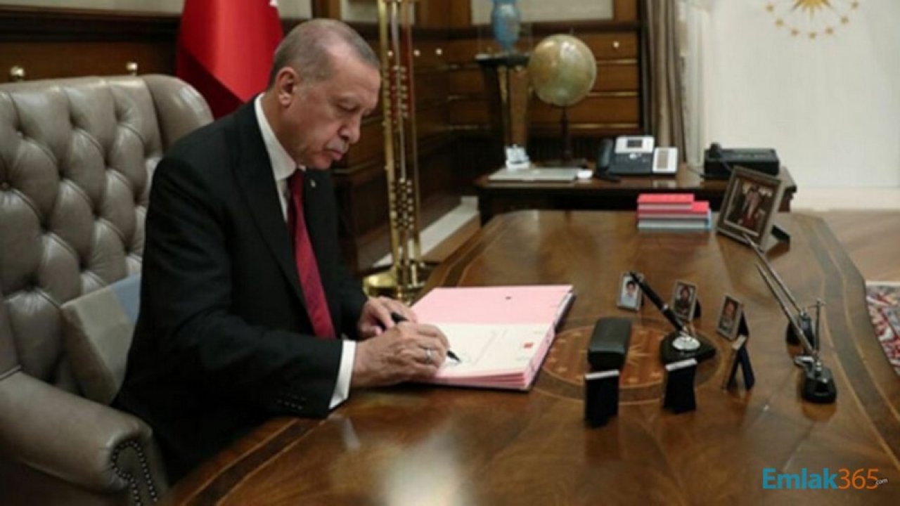 1 Temmuz 2021 Tarihli Resmi Gazete'de Cumhurbaşkanı Erdoğan'ın İmzasıyla Acele Kamulaştırma Kararı Yayınlandı