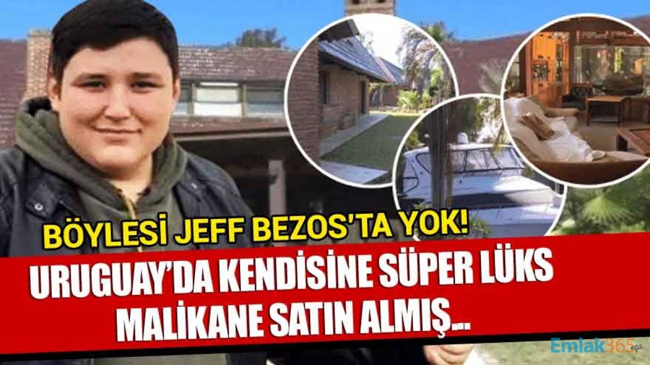 Böylesi Jeff Bezos'ta Yok! Tosuncuk Mehmet Aydın'ın Uruguay'da Yaşadığı Kumar Bölümlü Süper Lüks Malikanesinin Resimleri