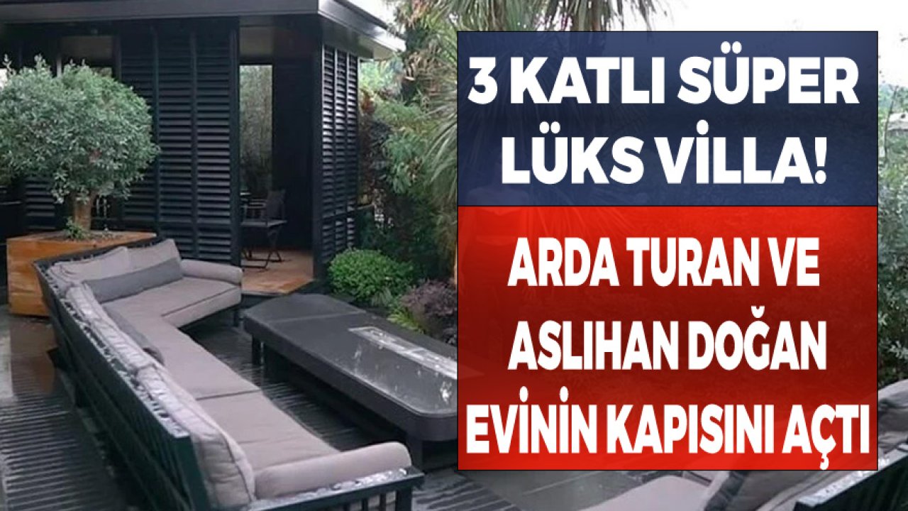 Arda Turan Aslıhan Doğan Çifti Evinin Kapılarını Açtı!