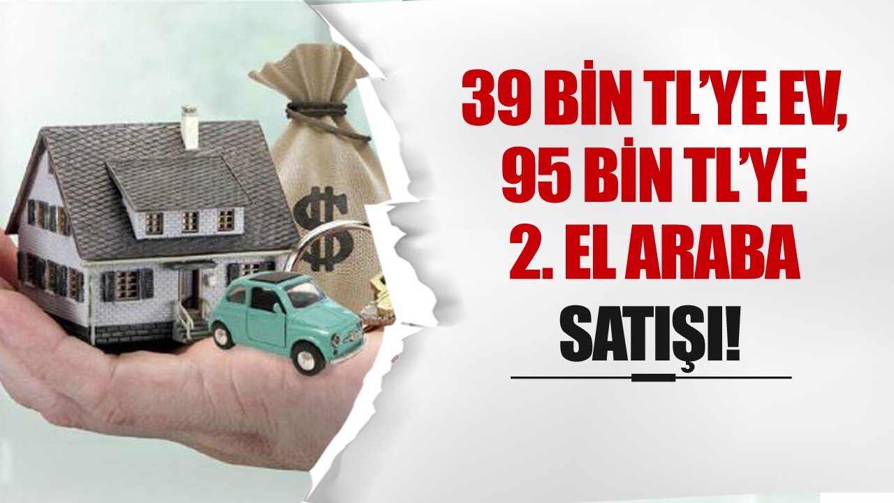 Vakıfbank'tan 39 Bin TL'ye Ev, 95 Bin TL'ye 2. El Araba Satışı!