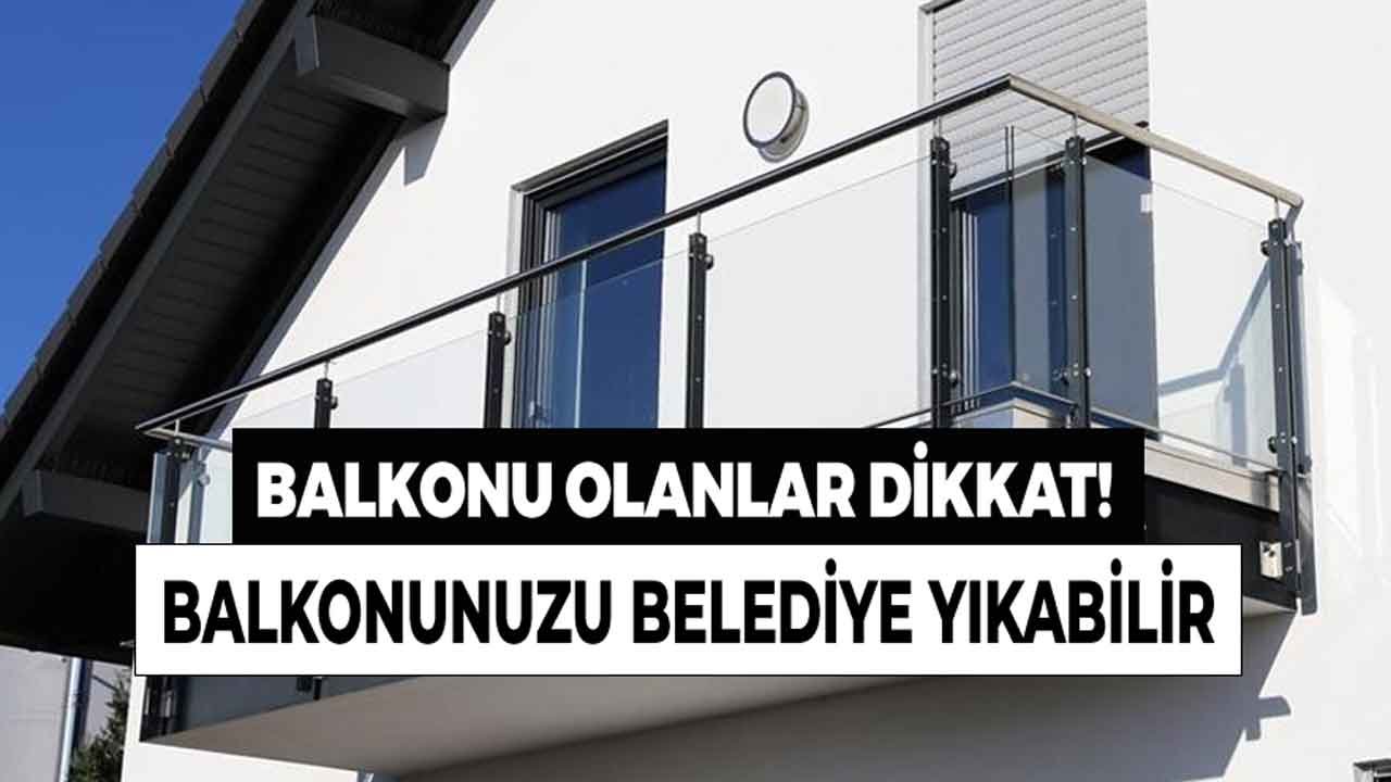 Balkonu Olanlar Dikkat! Bunu Yapmadıysanız Balkonunuz Yıkılabilir