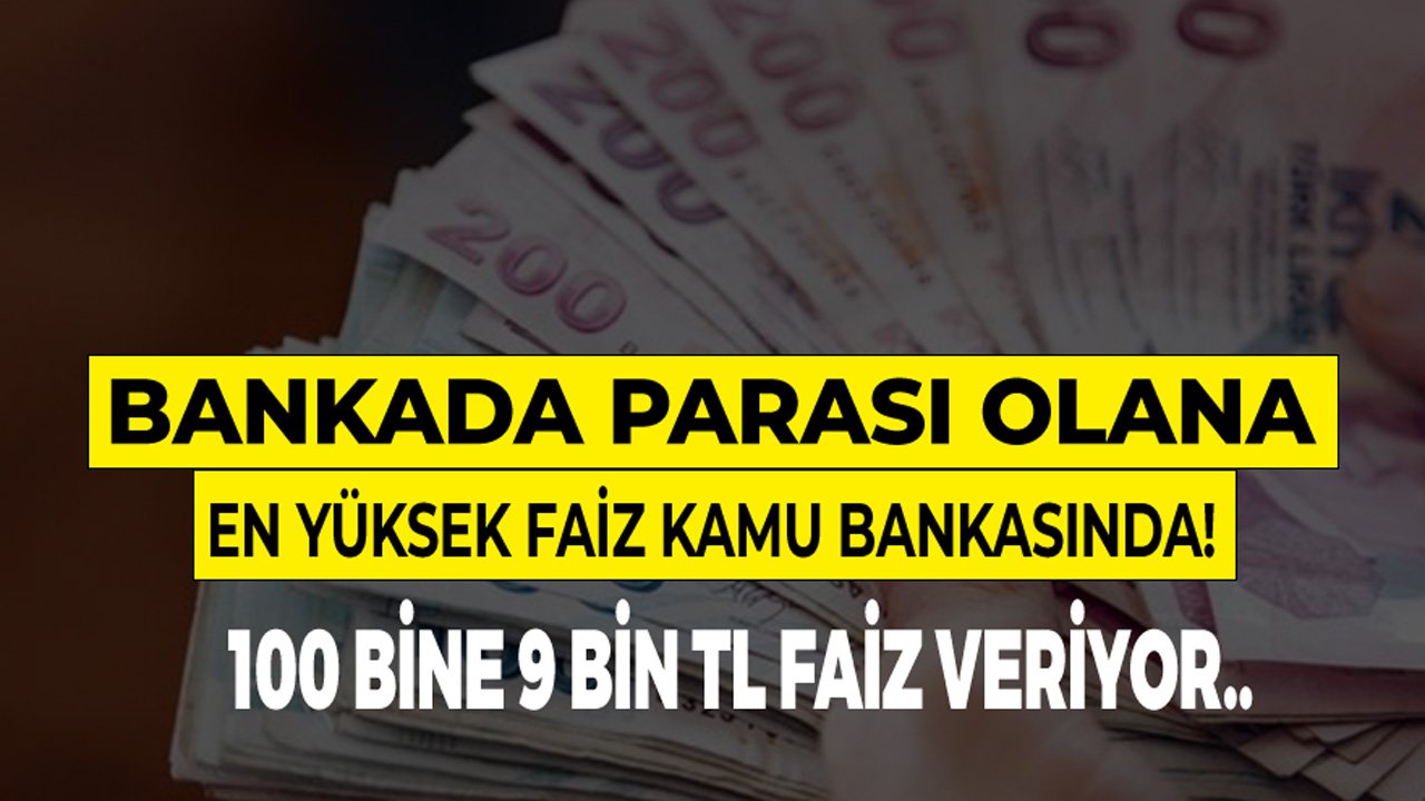Mevduat Faizine Hoşgeldin Tanışma Faizi Dopingi! Ziraat Bankası, Halkbank Vakıfbank 32 Günlük Faiz Oranları Listesi