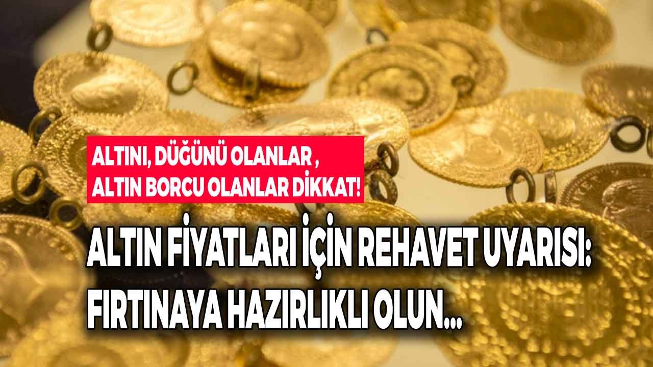 Uzman Altın Yorumcusundan Rehavet Uyarısı: Altında Fırtına Öncesi Sessizlik!