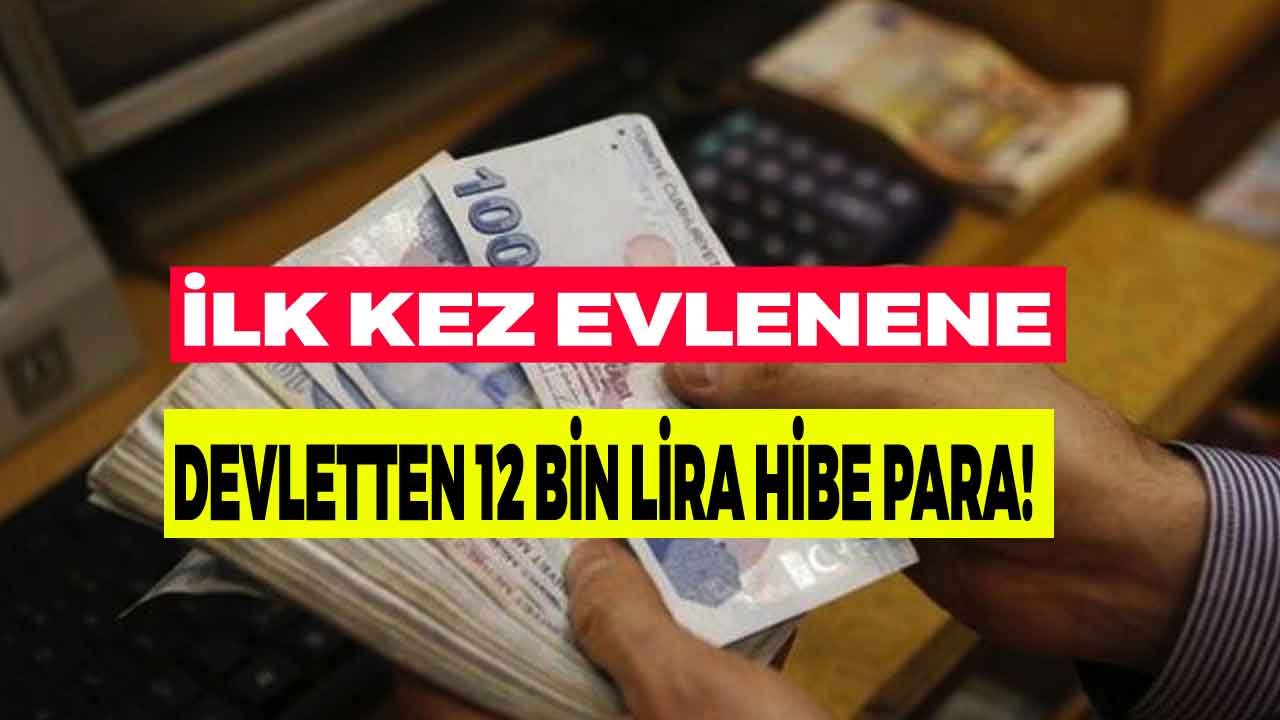 İlk Kez Evlenene Devlet Ziraat Bankası Üzerinden 12 Bin Lira Evlilik Yardımı Parası Ödüyor!