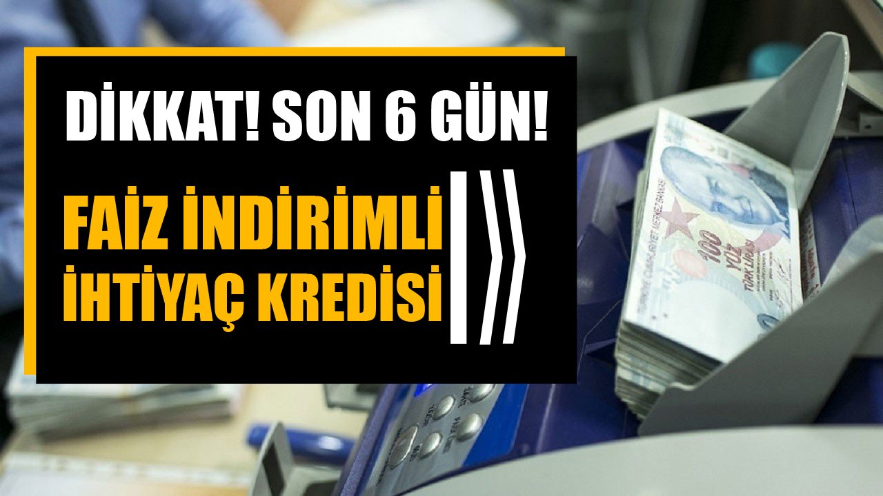 Dikkat, Son 6 Gün! Başvuranlara ING Bank'tan Faiz İndirimli 20 Bin TL İhtiyaç Kredisi!
