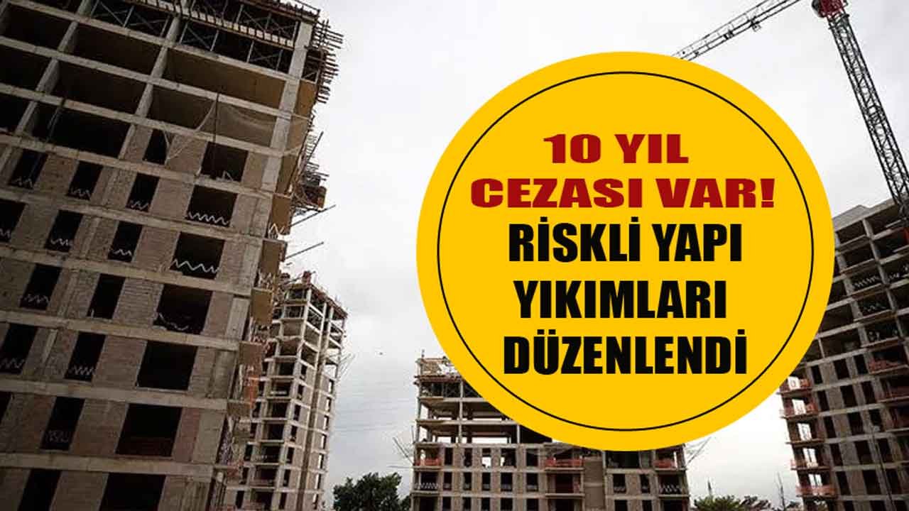 Riskli Yapıların Yıkılması Düzenlendi, Yıkım Müteahhitleri Sınıflandırıldı!