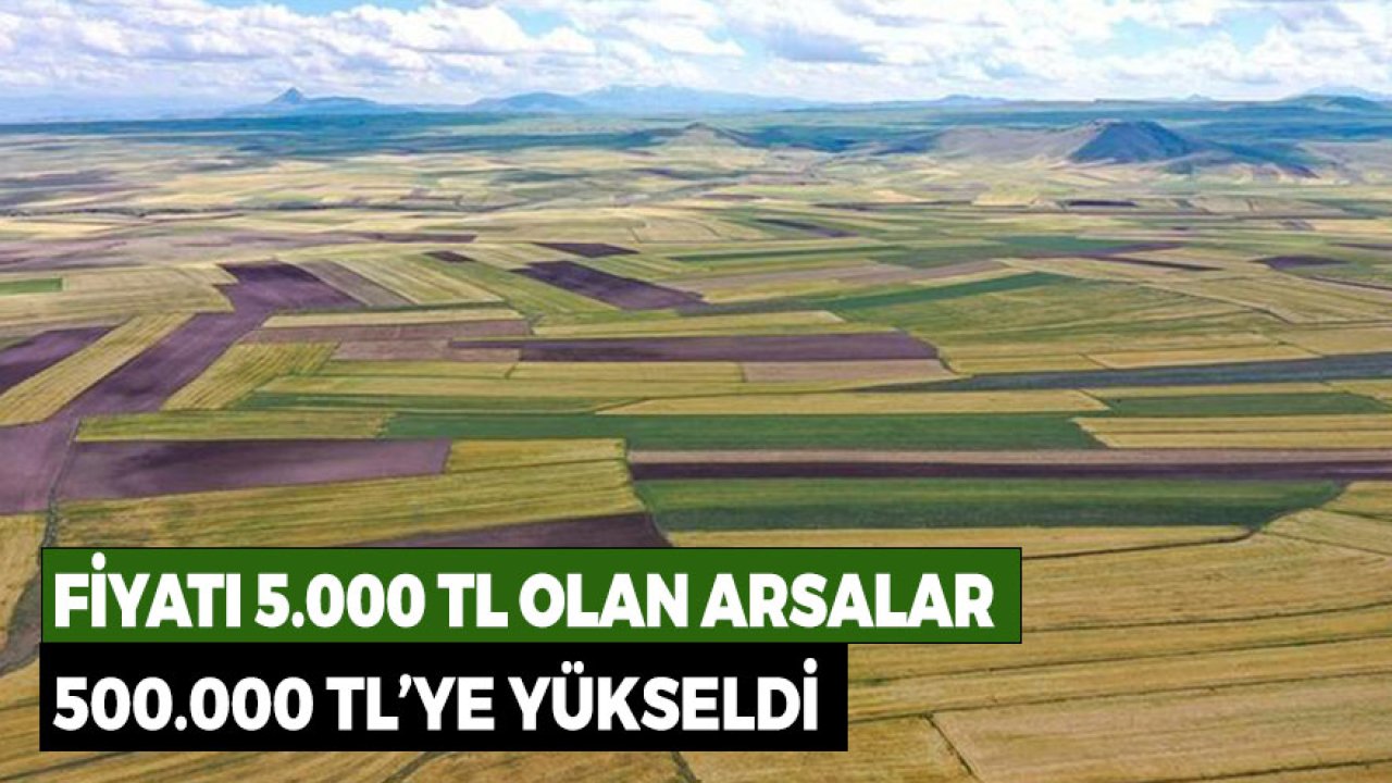 Arsa Yatırımı Ne Kadar Kazandırır? 5.000 TL Olan Arsalar Otoyol Sonrası 500.000 TL'ye Çıktı