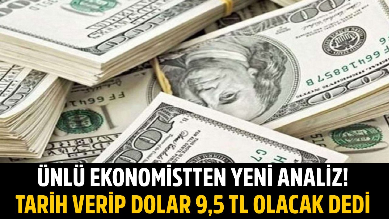 Yeni Piyasa Analizini Açıklayan Selçuk Geçer Tarih Verip Dolar Kuru 9,50 TL Olacak Dedi!