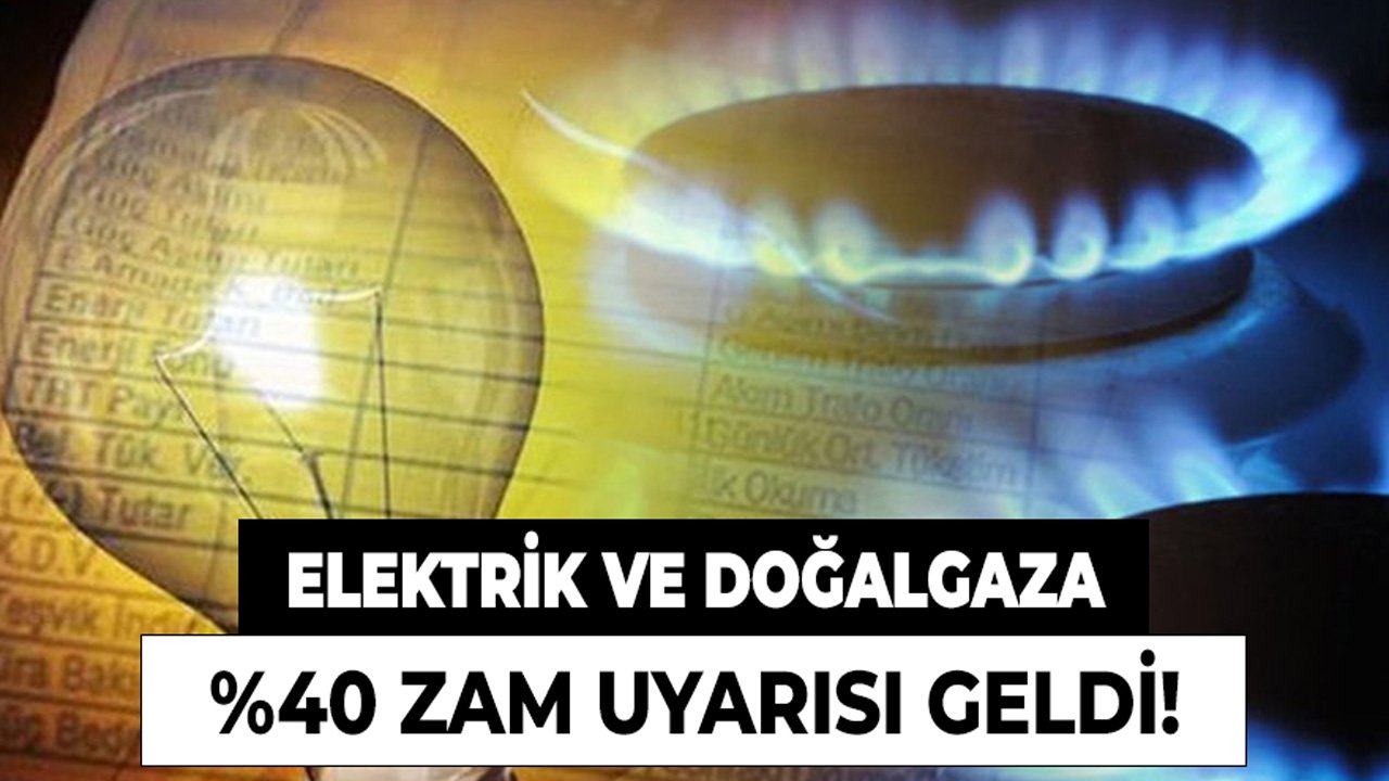 Eski BOTAŞ Başkanından Zam Açıklaması: Elektrik ve Doğagaz Fiyatları Yüzde 40 Artabilir!