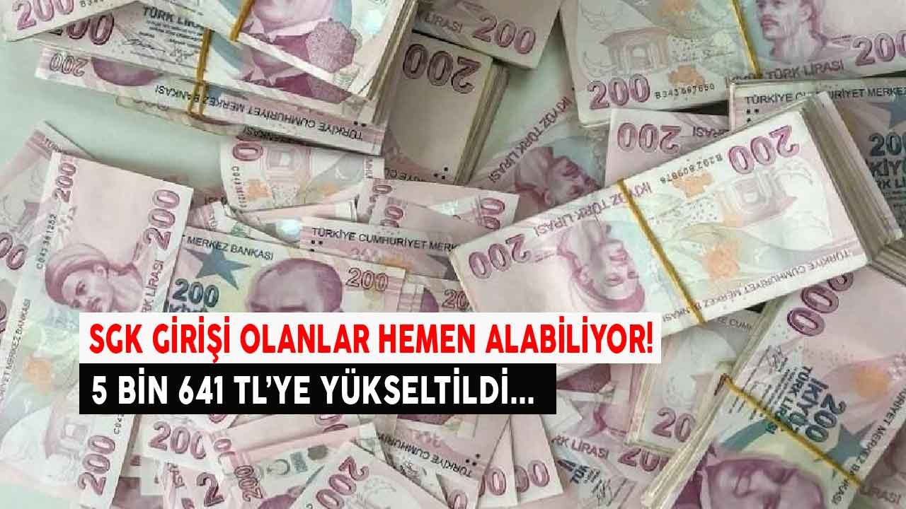 SGK Girişi Olanlara Devlet Ödüyor! Ek Ödeme Zamlandı, Rakam 5 Bin Lirayı Aştı
