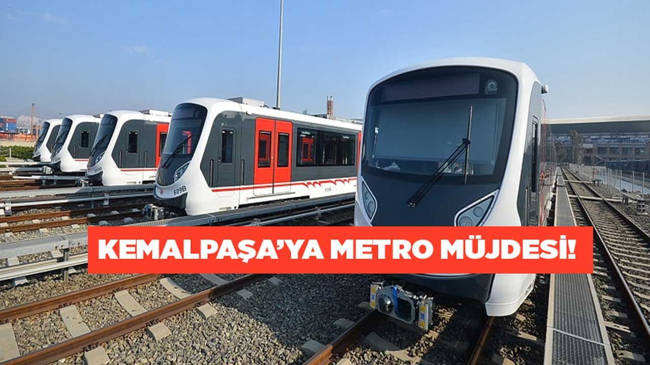 Kemalpaşa Metro İhalesi Yapılıyor! Metro Güzergahı ve Durakları