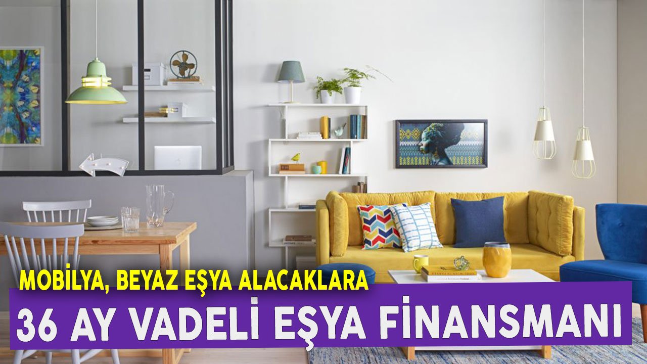 Mobilya, Beyaz Eşya Alacaklara! 36 Ay Vadeli Finansman Albaraka Türk'te