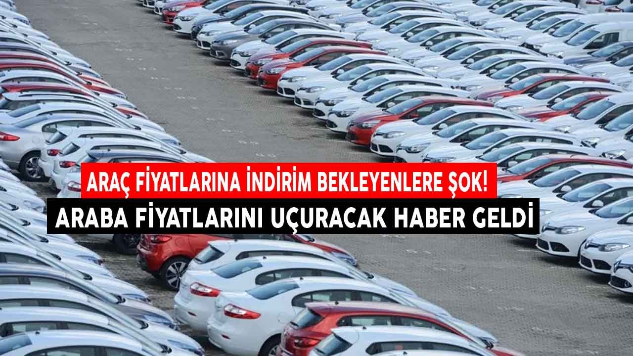 Araç Fiyatlarına İndirim Bekleyenler Ters Köşe Oldu! Araba Fiyatlarını Uçuracak Çip Krizi Haberi Geldi