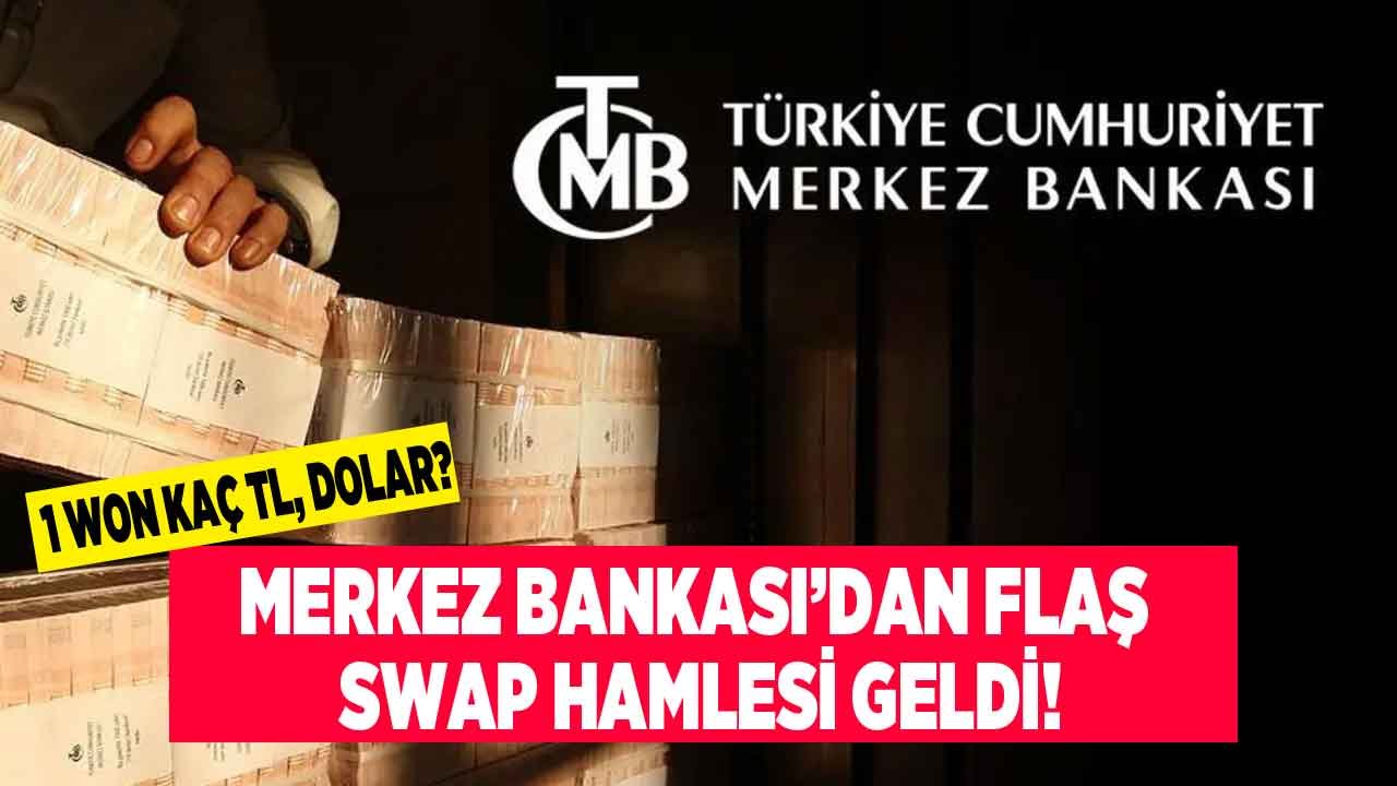 Kritik Faiz Kararı Öncesi Merkez Bankası'ndan Flaş Swap Anlaşması! 1 Won Kaç TL, Dolar Kuru Nasıl Etkilenir?