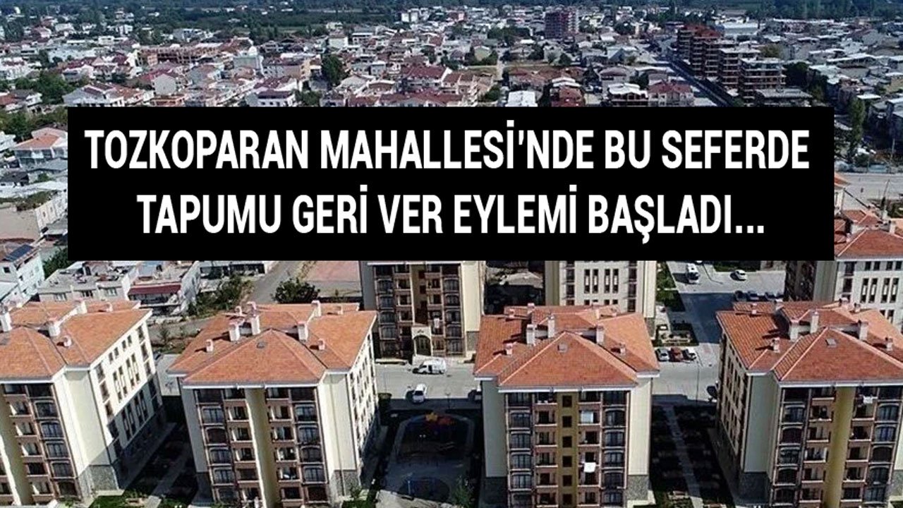 Tozkoparan Mahallesi Kentsel Dönüşüm Krizi: Güngören Belediyesi Tapumu Ver